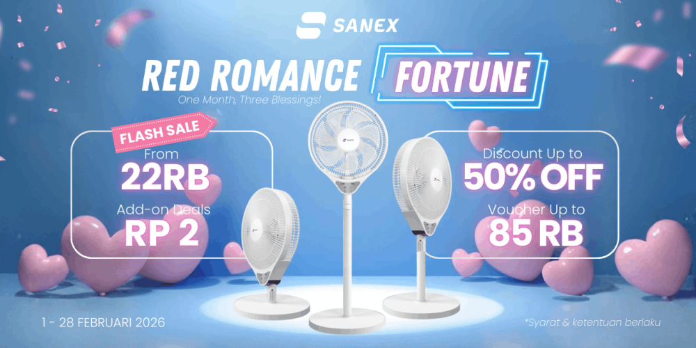 Promo SANEX Februari 2026: Diskon Hingga 50%, Voucher Rp85 Ribu!