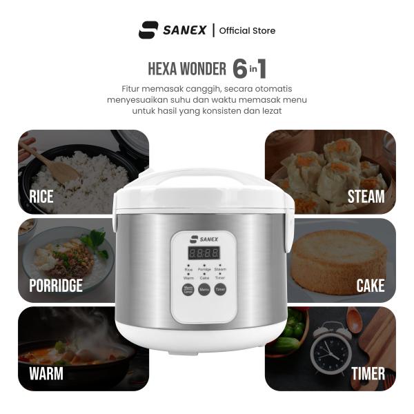Sanex Rice Cooker Digital (SMC-6181 D)